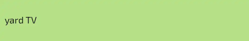 yard TV